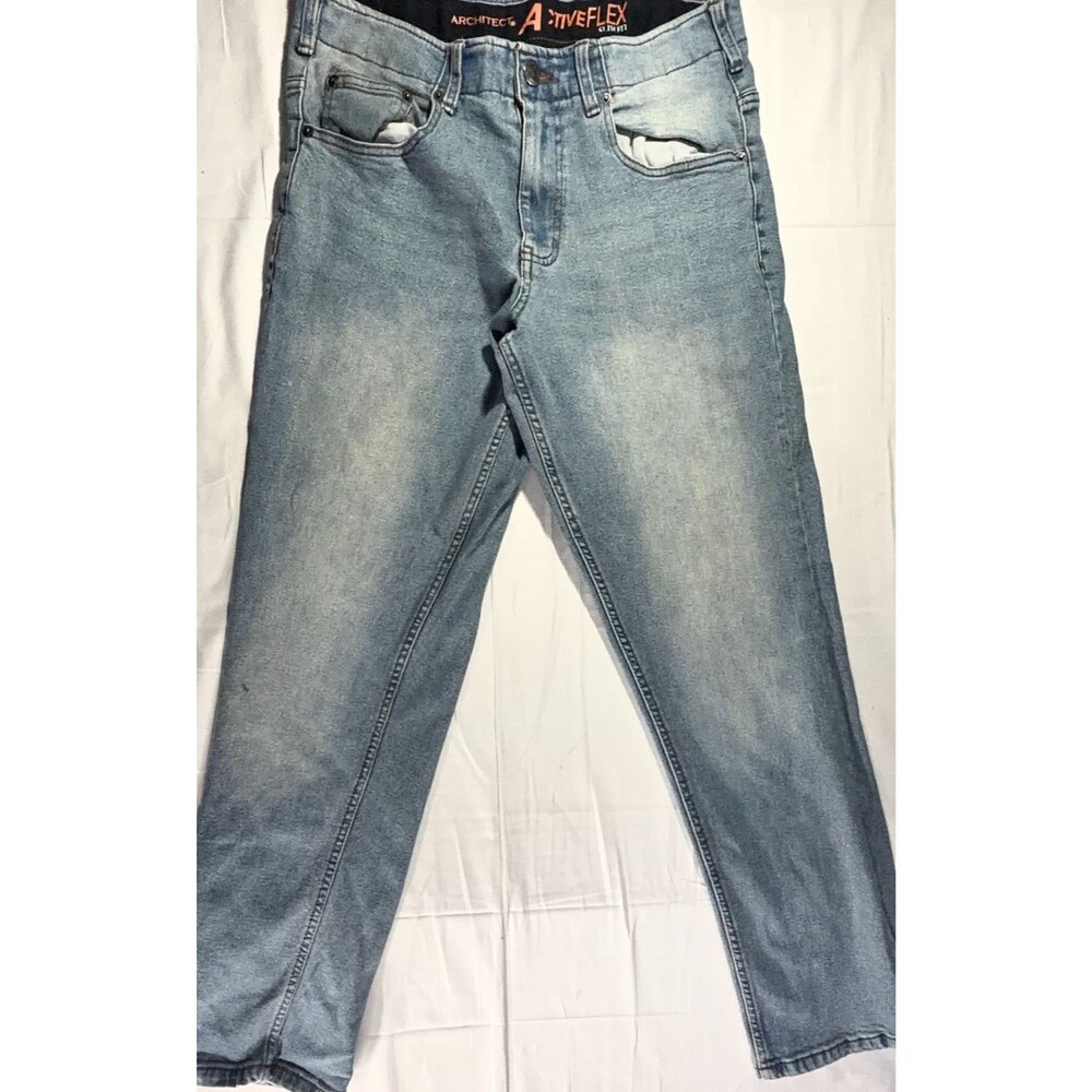 Architect Men's Active Flex Slim Fit Jeans Size 32x30 Stretch Denim Blue